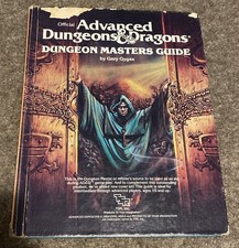 Advanced Dungeons & Dragons Dungeon Master's Guide TSR AD&D D&D DMG 1st Edition