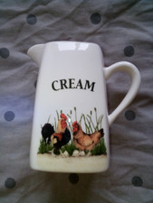 Leonardo Cockerel and Hen Cream Jug