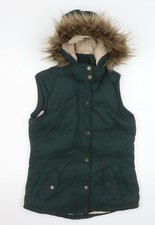 Fat Face Women's Green Faux