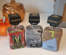 Disaronno Designer Limited Edition Bottles 3 x 50ml Empty 