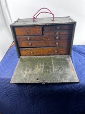 Vintage Metal Clad Wooden