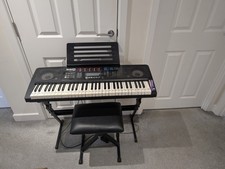 RockJam RJ761 61 Key Keyboard with Stand & Stool