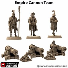 Empire Cannon Team, Artillery