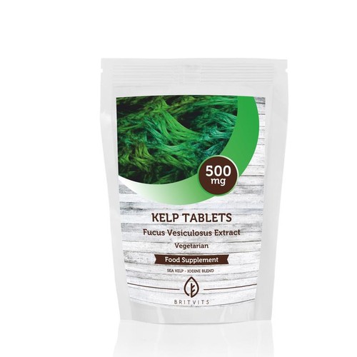 Kelp 500mg tablets - kelp,