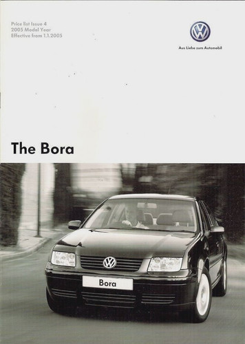 Volkswagen bora specifications - volkswagen,