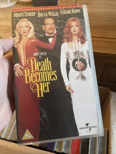 Death becomes her vhs - becomes,