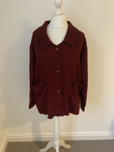 Neslay dark red button - 20,