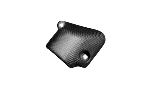 Carbon radiator hose cover - carbon,