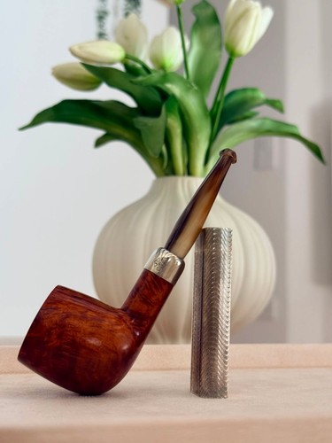 Antique heather pipe - heather,