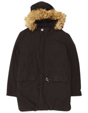 Zara Mens Hooded Parka Jacket