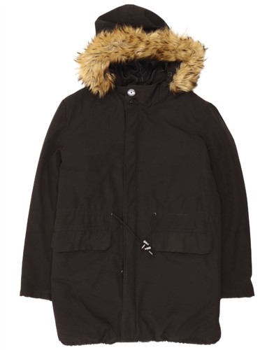 Zara mens hooded parka jacket - mens,