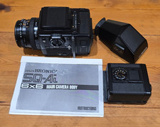 Bronica SQ-Ai Medium Format Camera, PS-80mm F2.8, WLF, AE-ii Prism,120 Filmbacks