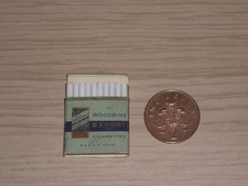 Vintage Woodbine miniature marketing fake cigarettes