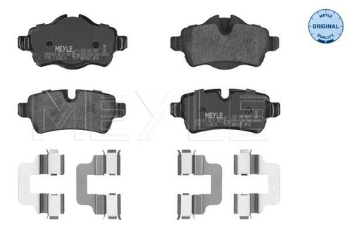 Rear axle 0252428917 brake pad - 0252428917,