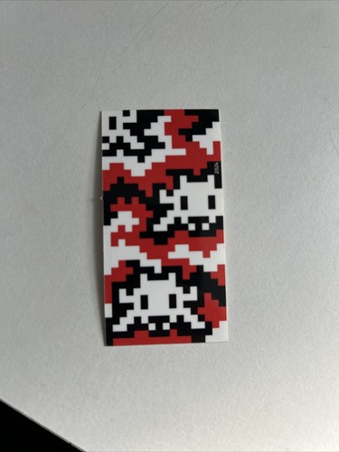 Space invader sticker - space,