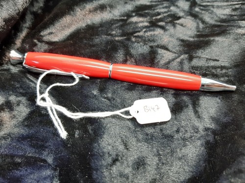 Handmade ballpoint pen red - handmade,
