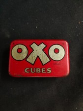 Vintage oxo beef cubes 1930's