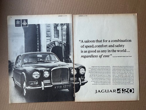 Jaguar 420 memorabilia - 420(1968),