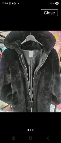 Primark black faux fur - primark,