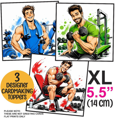 Card toppers for - xl,