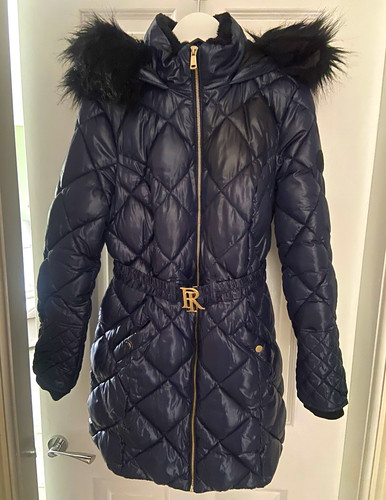 River island navy - navy, quilted