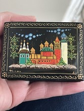 Russian Lacquer Trinket Box