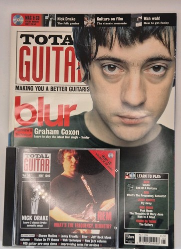 Total guitar magazine may - guitar, 1999