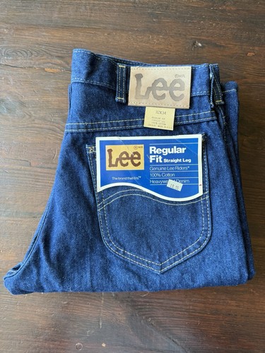 Deadstock lee denim jeans - jeans, mens