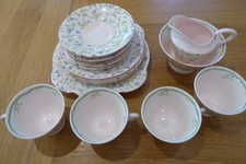PLANT TUSCAN CHINA TEA SET