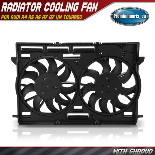 Radiator fan with - motor, for