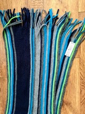 Mens Striped Scarf
