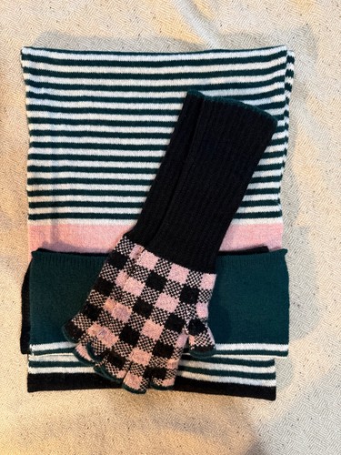 Skye brora cashmere stripe - by,