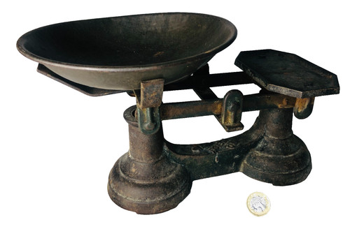 Metal kitchen scales metalware - metal,