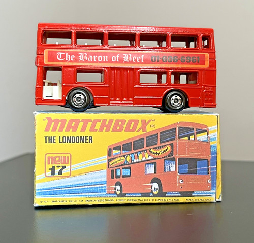 Matchbox londoner bus - matchbox, bus:
