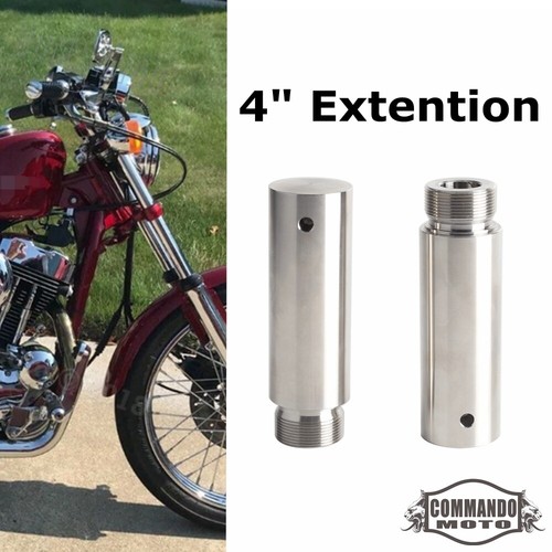 Fork tube extension - 4",