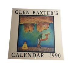 Glen Baxter Wall Calendar 1990 Unmarked Bloomsbury