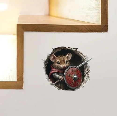 Mouse knight armour wall - mouse, in