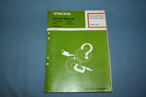 1982 volvo 700 900 - 700, body