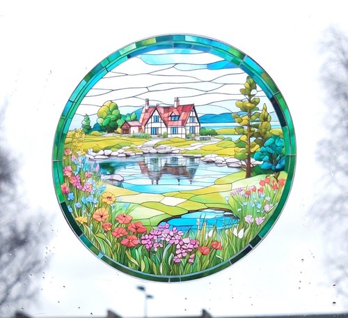 Scenic decorative stained - scenic,