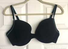 PANACHE Grace Black Bikini Top, 38 E, Never Worn