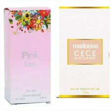 x2 Madonna MADAME CECE EDT For Her 50ml & LAGHMANI Pink Lies 100ml EDP SEALED 