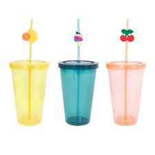 Pack of 3 Plastic Drinks