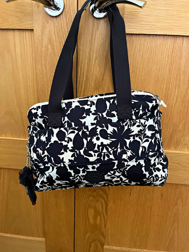 Kipling navy white floral - navy,