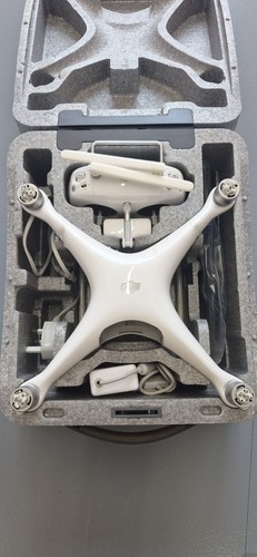 Dji phantom drone - drone, crashed