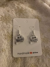 Caravan Earrings, Tibetan