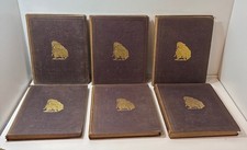 Punch Magazine bound hardback  volumes x6 1863, 1864, 1866, 1867, 1870, 1880