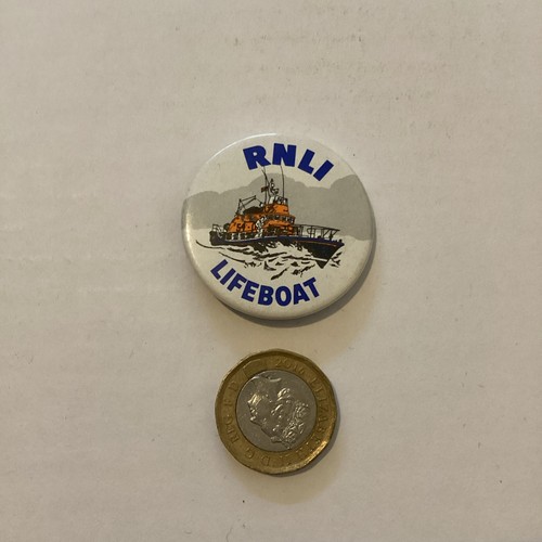 Rnli lifeboat button pin - rnli,