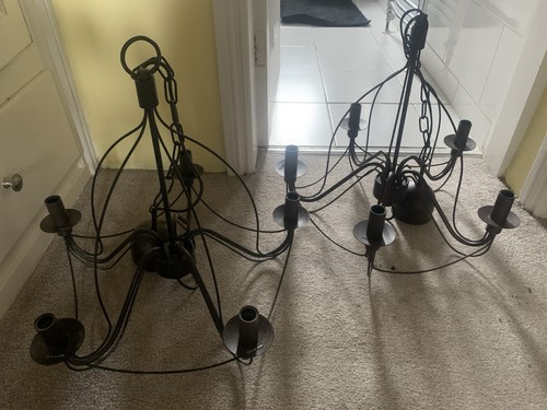Metal chandelier style light - style,