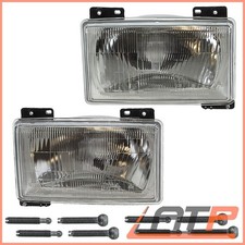 2X HEADLAMP HEADLIGHT H4 FRONT LEFT+RIGHT FOR CITROEN C25 BUS BOX 81-94 1.8-2.5