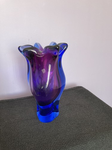Chribska glass vase josef - chribska,